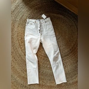 White re/done Levi’s